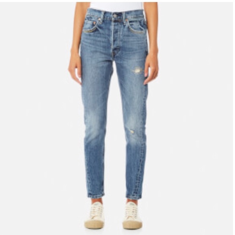 Levis 501 altered skinny
